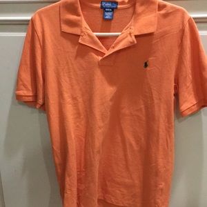 Classic Polo Ralph Lauren polo shirt Orange Boy XL